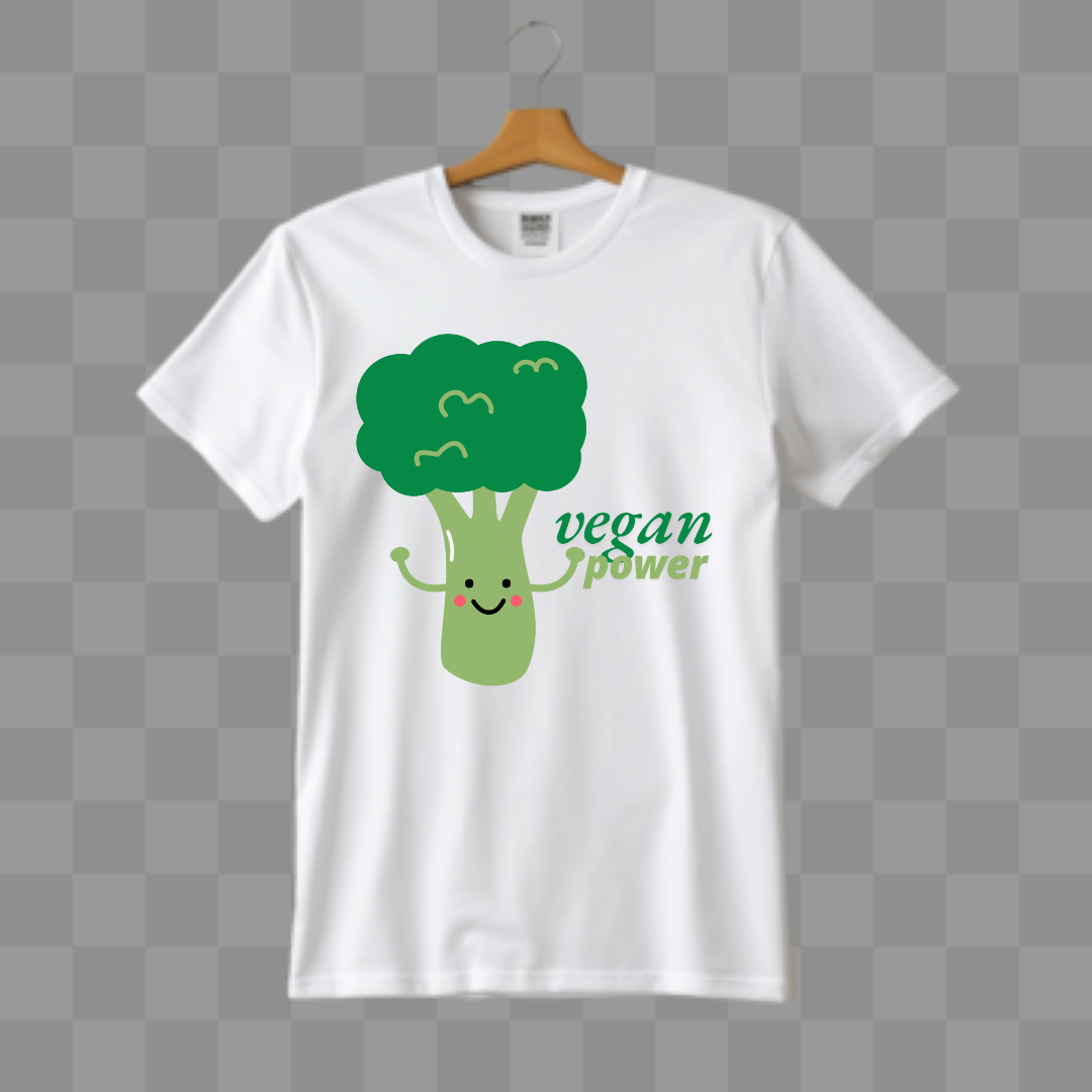 Vegan Power Unisex T-shirts in 2025