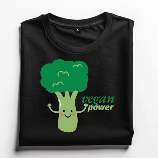 Vegan Power Unisex T-shirts in 2025