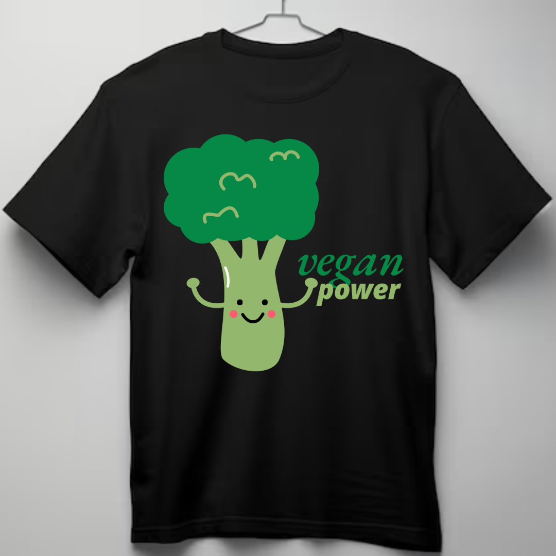 Vegan Power Unisex T-shirts in 2025