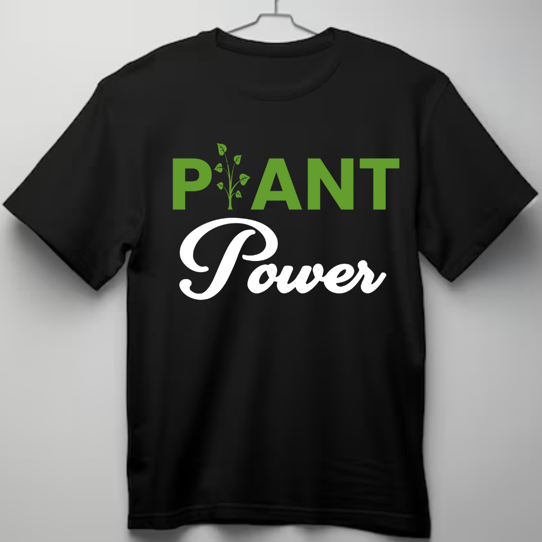 Plant Power Vegan T-Shirts in 2025