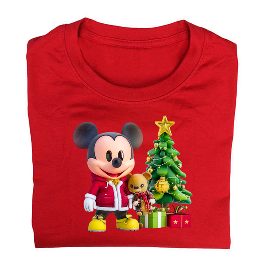 Christmas Tree with Mickey T-shirt Design 2024