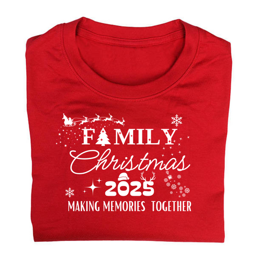 Family Christmas together T-shirt 2024