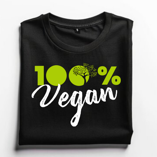 100 Percent Vegan UniSex T-shirt in 2025