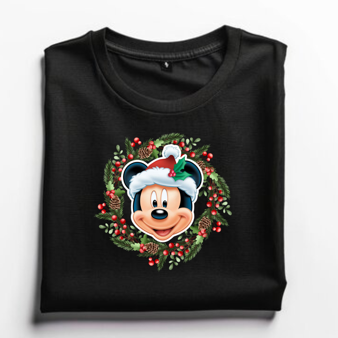 Mickey Themed Christmas T-Shirt 2024