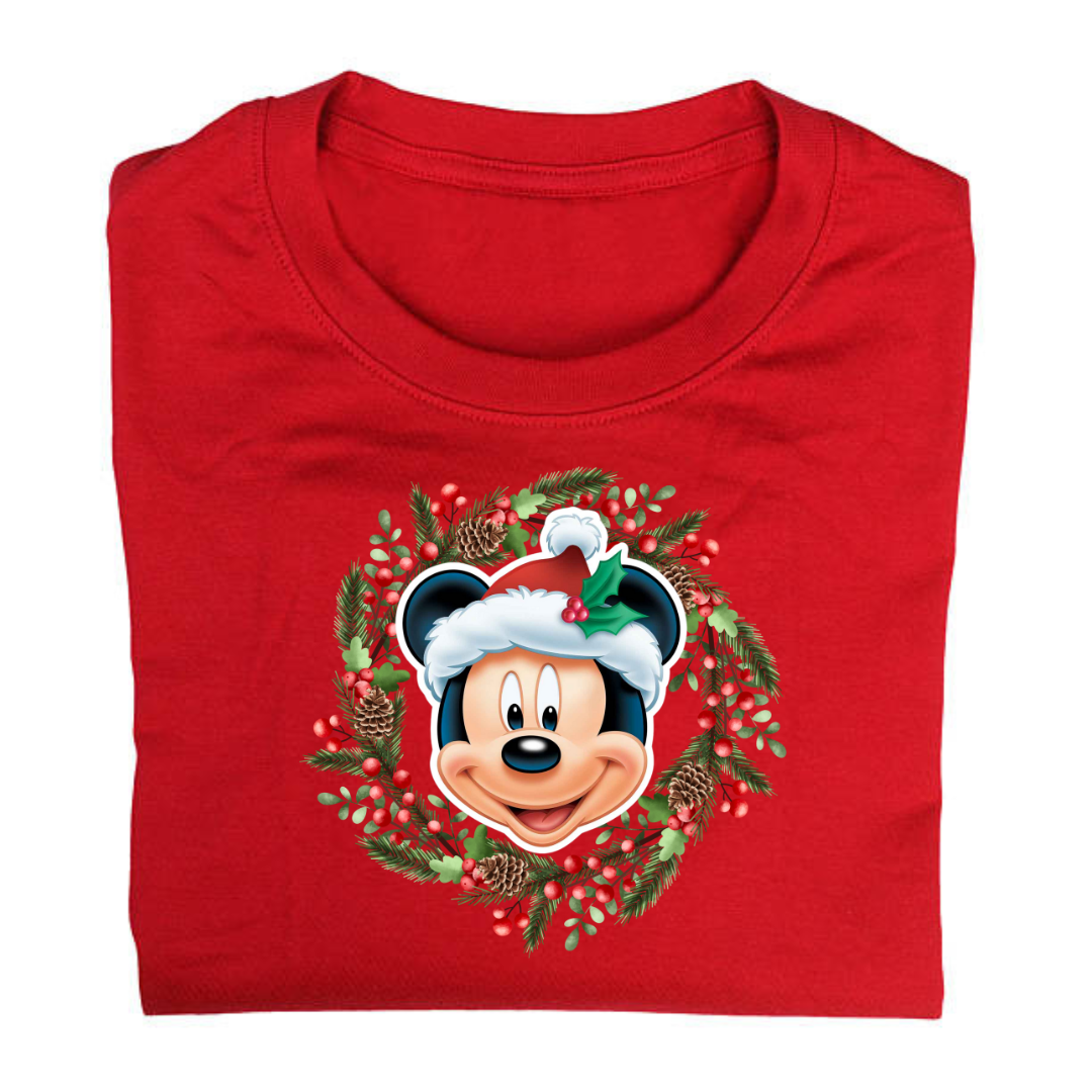 Mickey Themed Christmas T-Shirt 2024