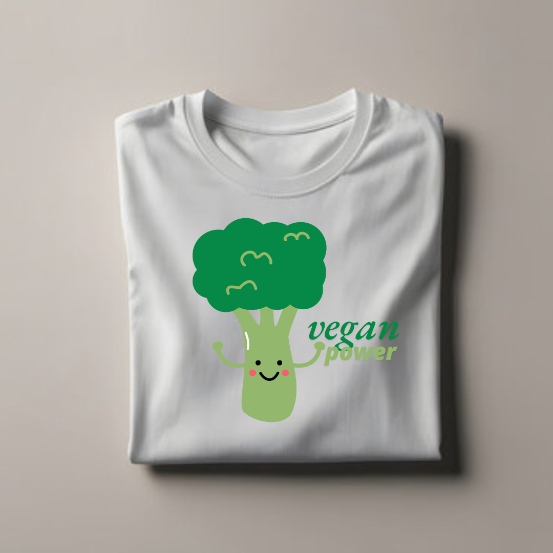 Vegan Power Unisex T-shirts in 2025